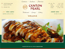 Tablet Screenshot of canton-pearl.com